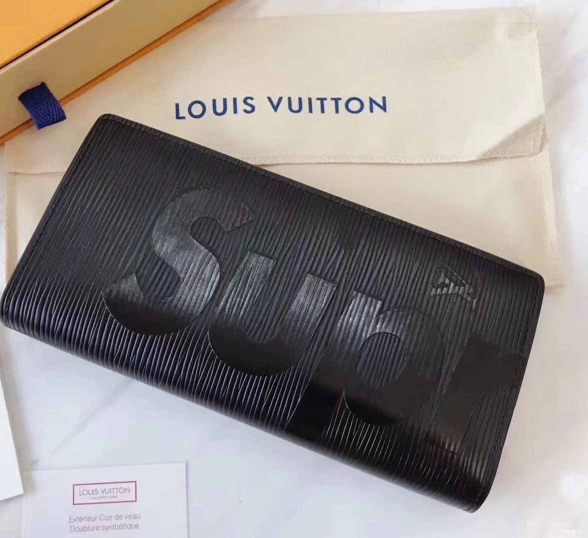 Louis wallet Supreme Vuitton 0707